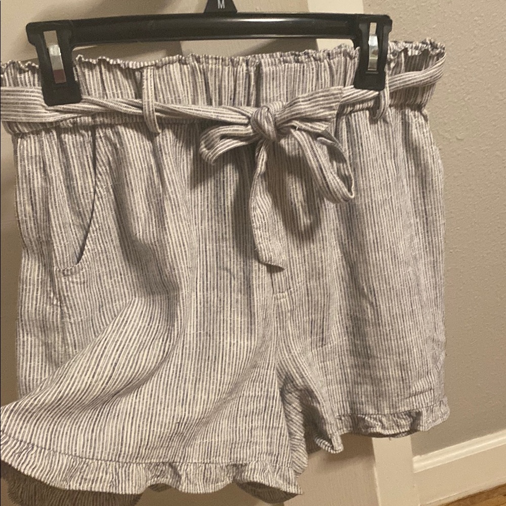 G&L Striped blue Women's Shorts- M